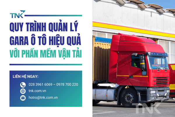 Quy trình quản lý gara ô tô