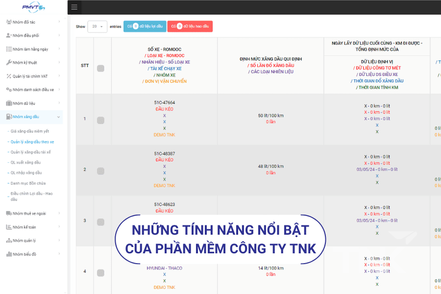 Tính năng nổi bật của phần mềm
