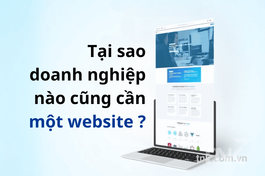 Doanh nghiệp cần web chuyên nghiệp