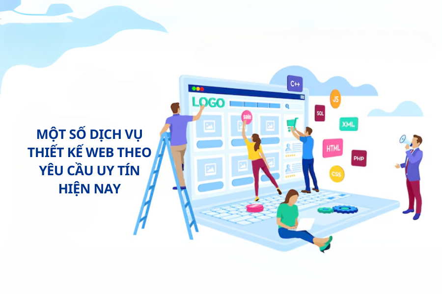 Dịch vụ thiết kế web theo yêu cầu uy tín