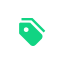 Icon note green